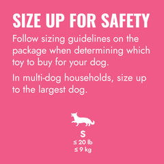 KONG Puppy Goodie Bone Pink