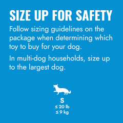 KONG Puppy Flyer, Blue