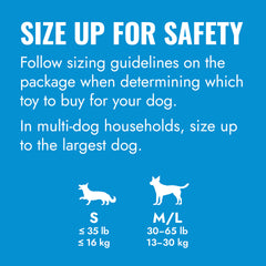 KONG Puppy Tires Blue